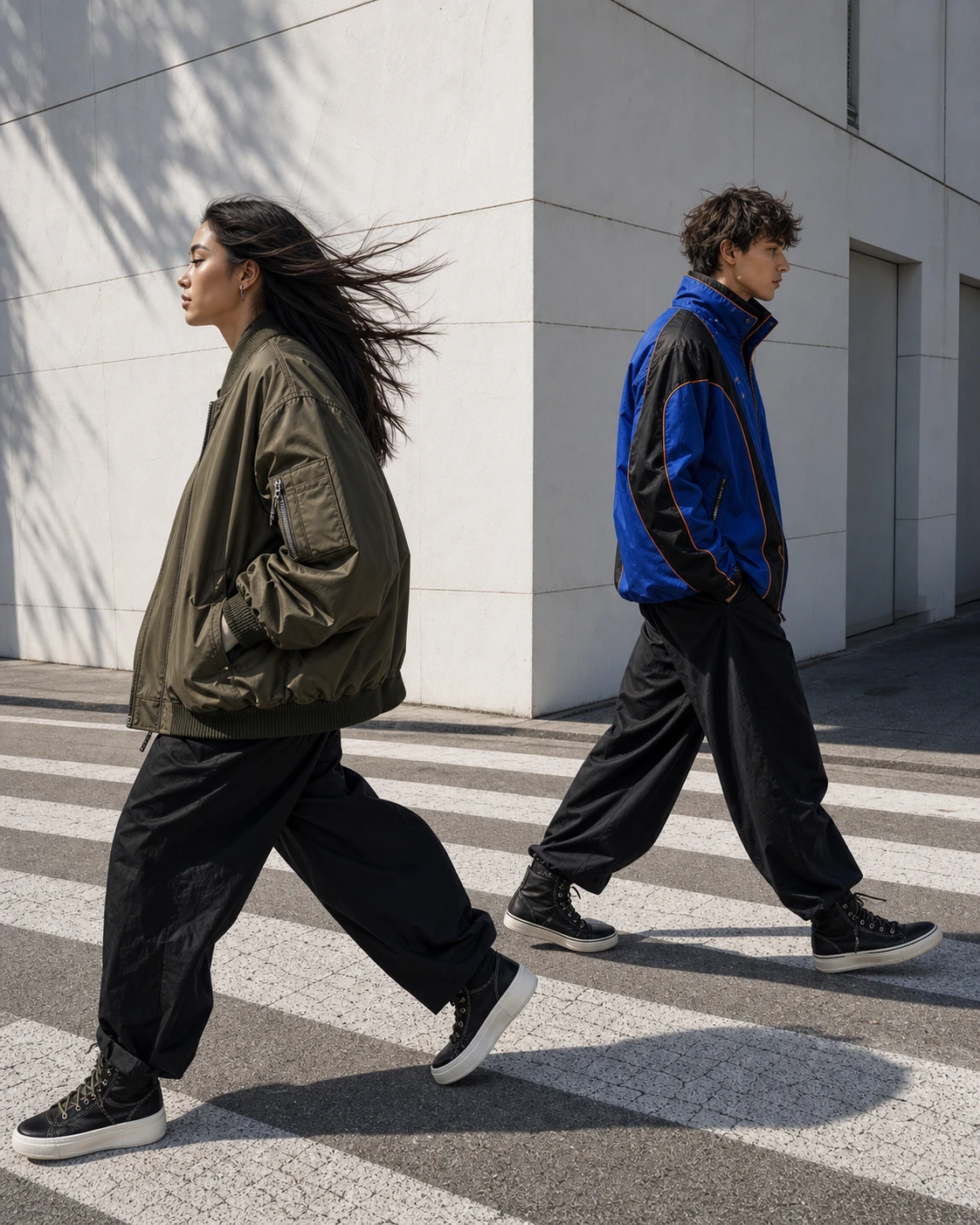 LOTÉ Drop 02 outerwear campaign