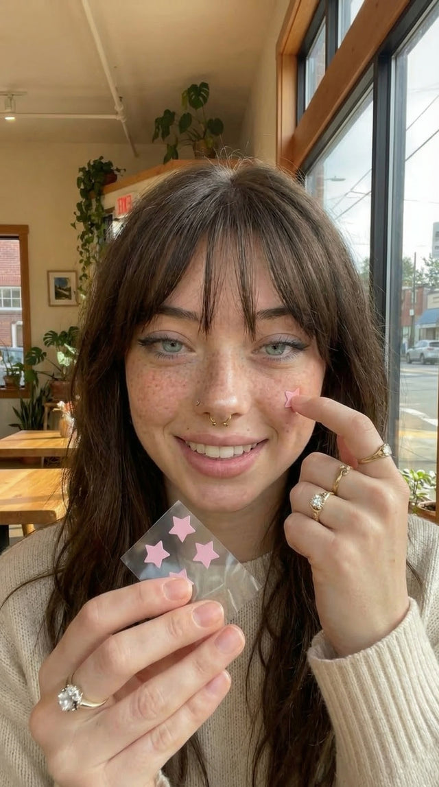 Acne Fashion Accessory worn in classroom