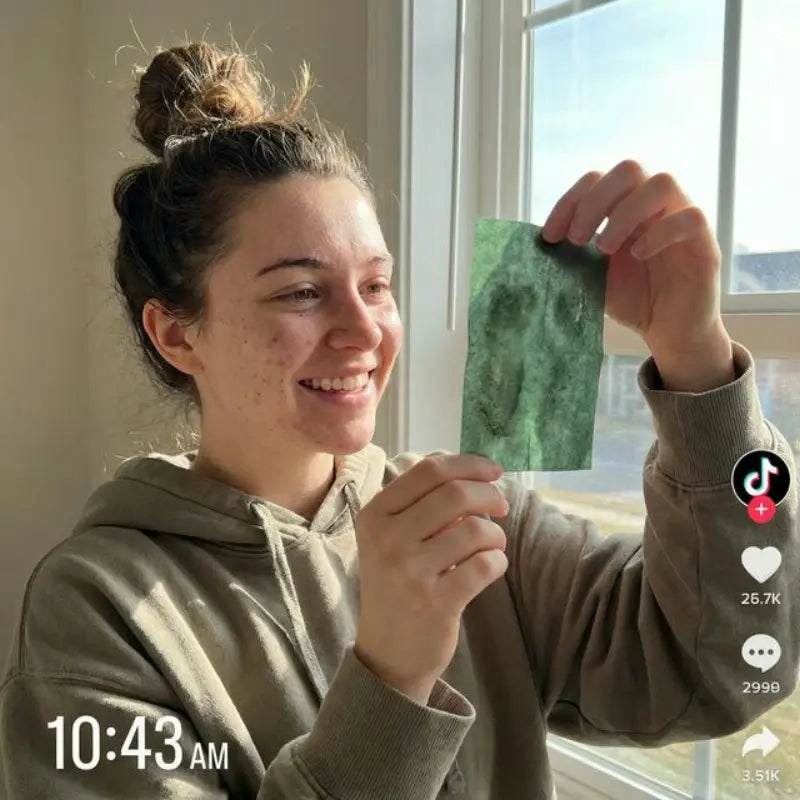 Oil Control Sheets removing sebum